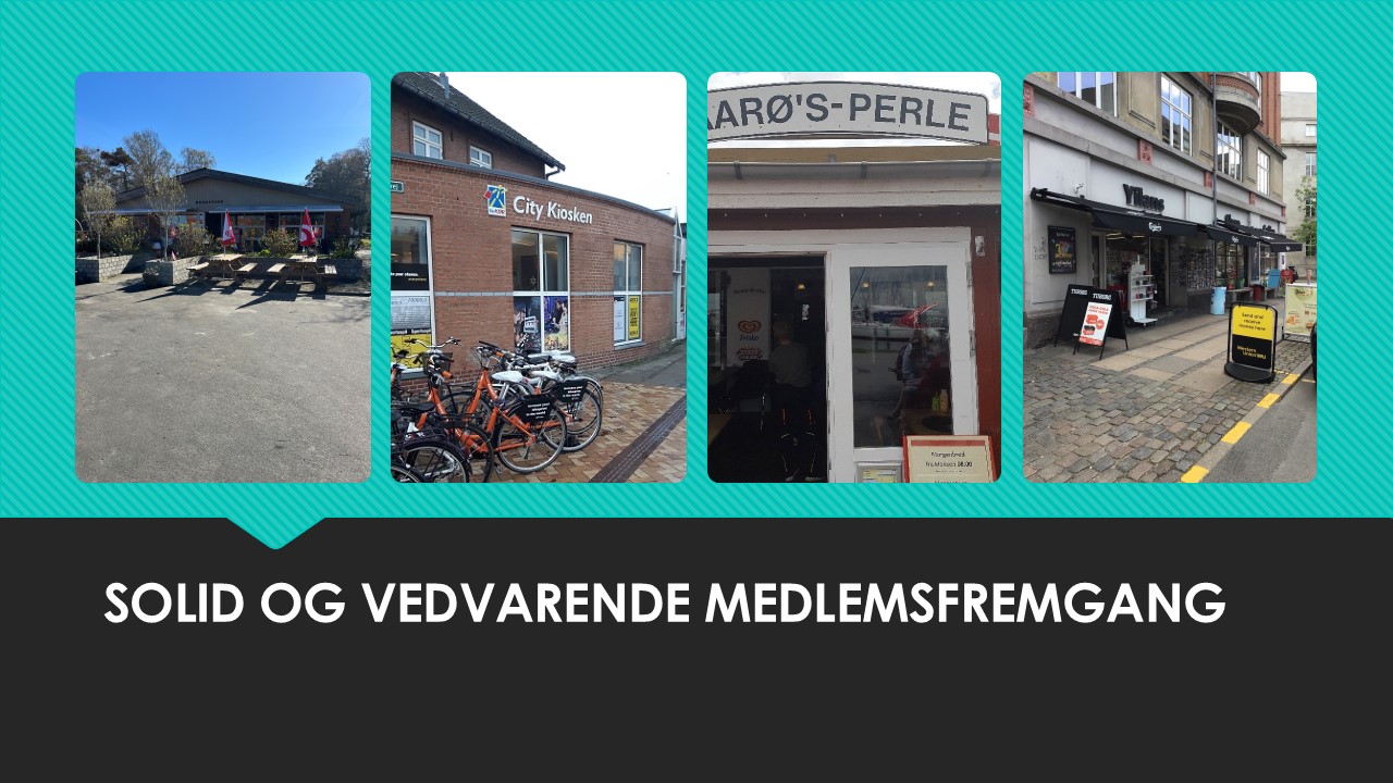 Vi tiltrækker nye butikker og gennemfører succesfulde ejerskifter, hvilket skaber vækst i kæden.