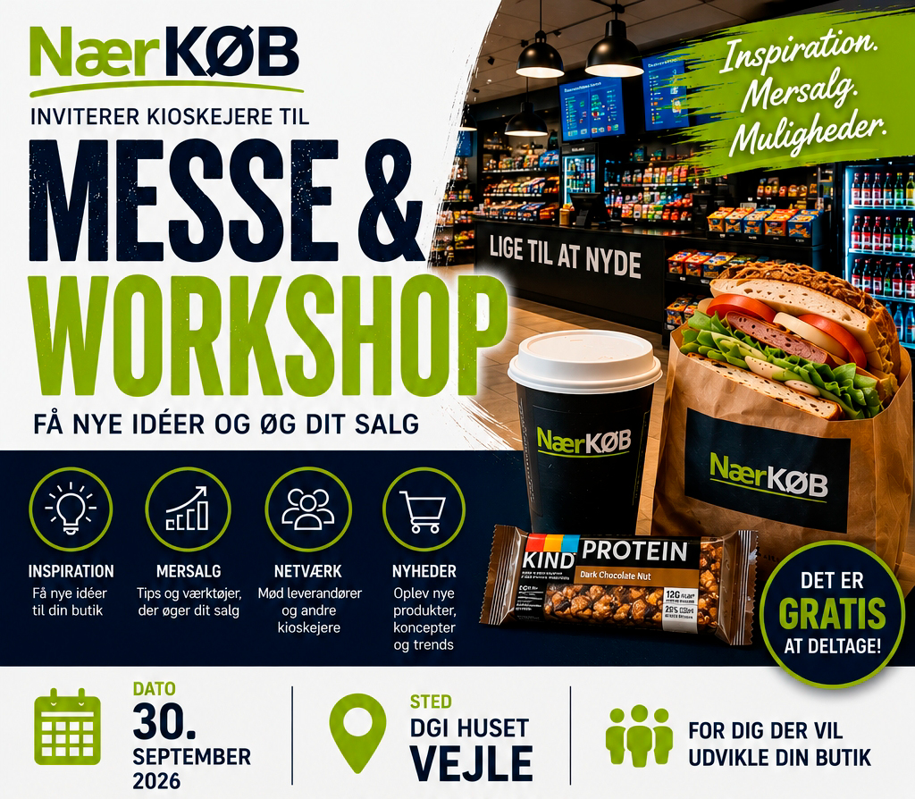 NærKØB Messe & Workshop 2026  – vi gentager succesen